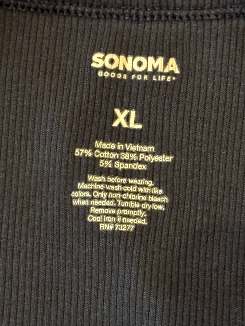 Sonoma Goods for Life XL 3-Piece Ribbed Tank Top Set - Picture 12 of 16